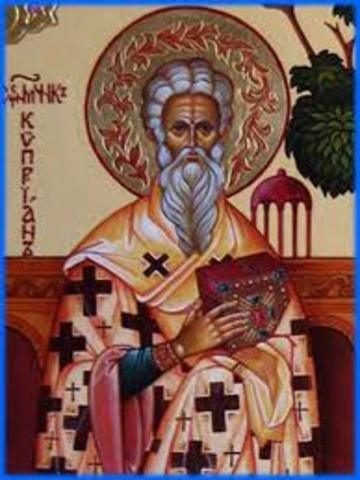 san Patroclo instalado en el vicus de Neris