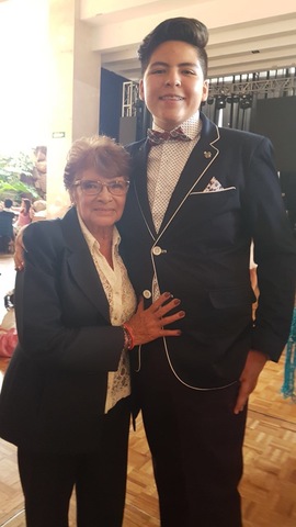 Me gradué de secundaria