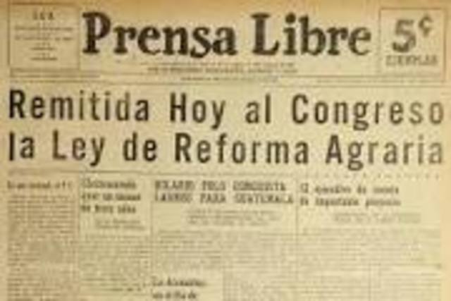 La reforma agraria