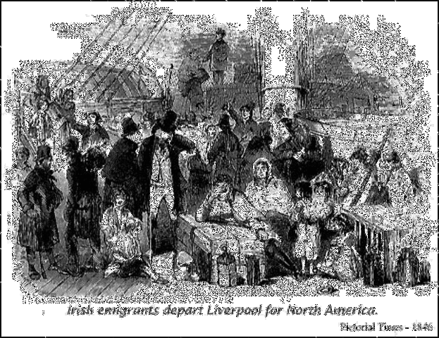 First Wave of British and Irish immigration