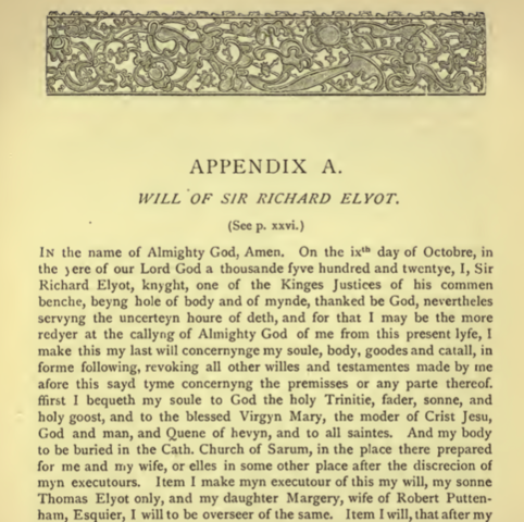 Fallece Richard Elyot