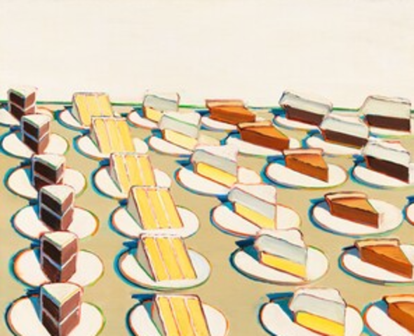 Wayne Thiebaud, Pie Counter