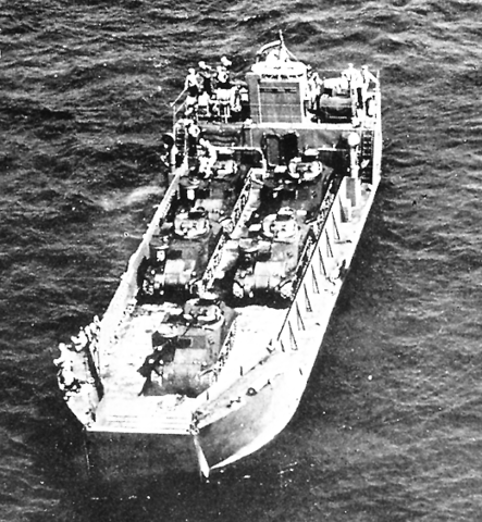 Ships on Neville Island