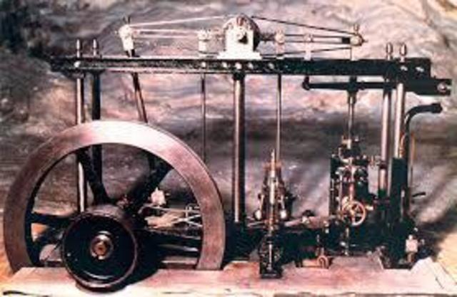 Maquina de vapor (james watt en el año 1767)