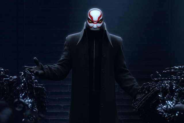 Bamax wakes up and they find the man in they mask