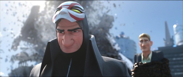 They figure out who is in the mask!!!