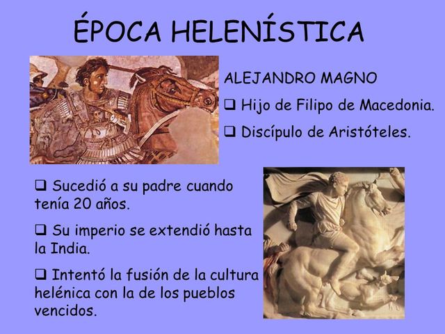 EPOCA HELENISTICA