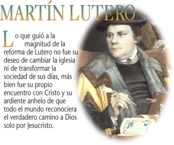 Aportación de Martín Lutero en la reforma religiosa
