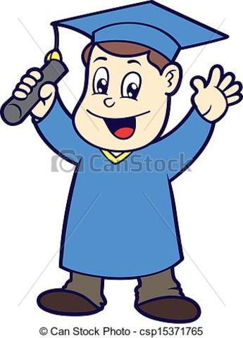 Me gradué de la secundaria