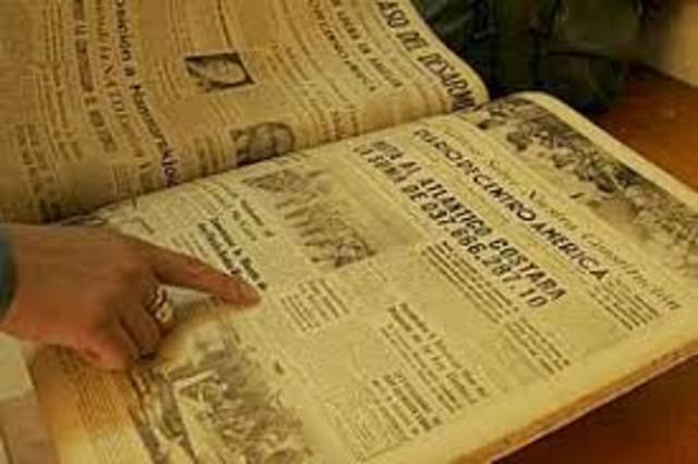 comienza el periodismo colombiano