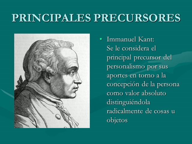PERSONALISMO Se distingue como una ideología que considera al hombre como un ser subsistente y autónomo pero esencialmente social y comunitario, un ser libre pero no aislado, un ser trascendente con un puro valor en sí mismo.