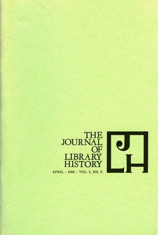 Journal of Library History