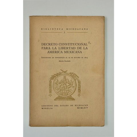 CONSTITUCIÓN DE APATZINGÁN.