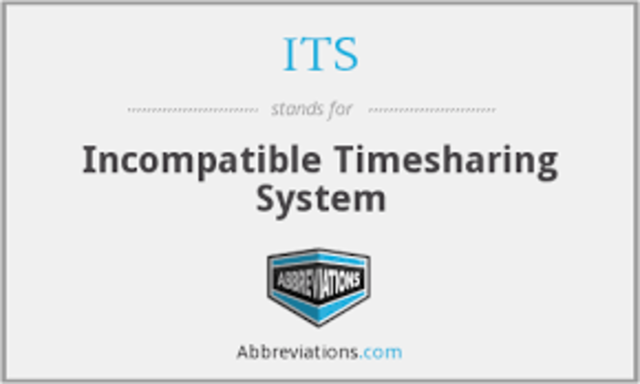 Incompatible Timesharing System (ITS)