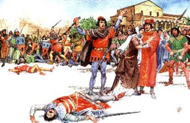 ANNO 1282 d.c. LE GUERRE DEL VESPRO.