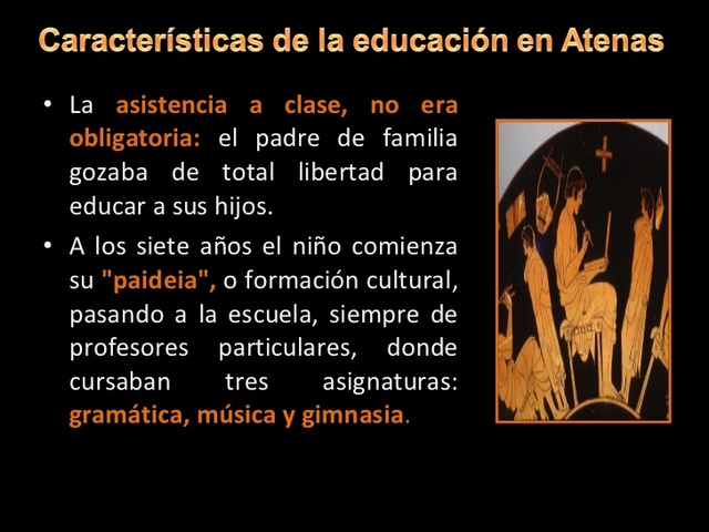 EDUCACIÓN HUMANISTA. ATENAS (Siglo III A.C - Siglo III D.C)