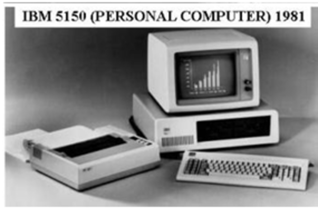 1° PC de IBM