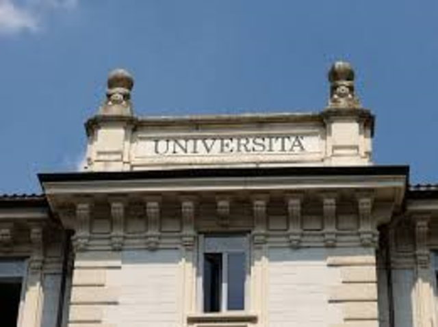 Anno 1231 NASCITA DELLA PRIMA UNIVERSITA'