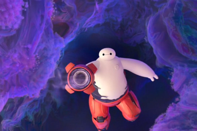 Hiro saves professor Callaghan's daughter