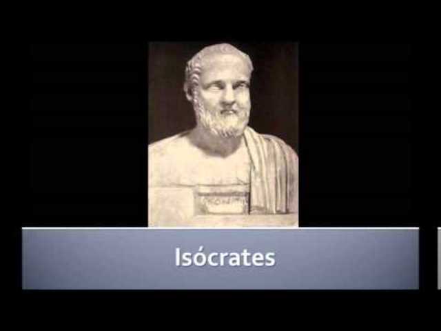 Isócrates.