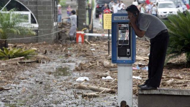 Gustav y la tormenta Agatha