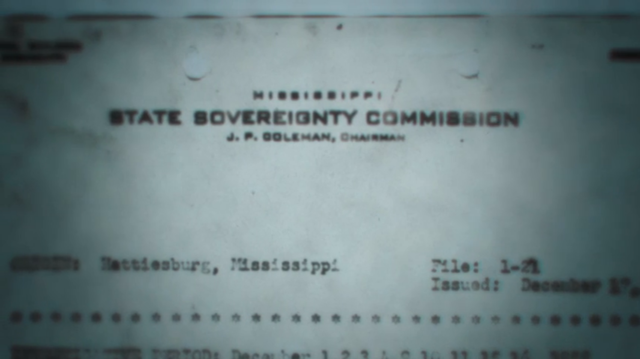 The Governor Signed to Make the State Sovereignty Commission.