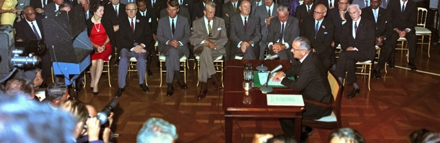 The Civil Rights Act of 1964 was Passed.