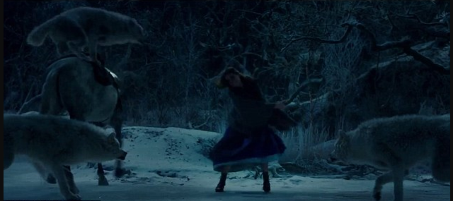Belle Gets Trapped By Wolves