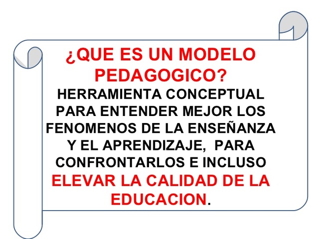 MODELO PEDAGÓGICO