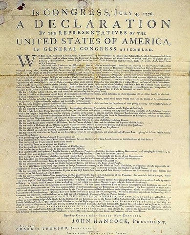 Declaration of Rights & Grievances