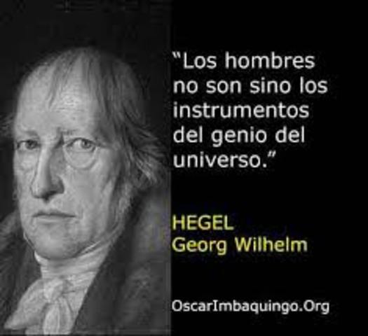 HEGEL, IDEALISTA. (1770)
