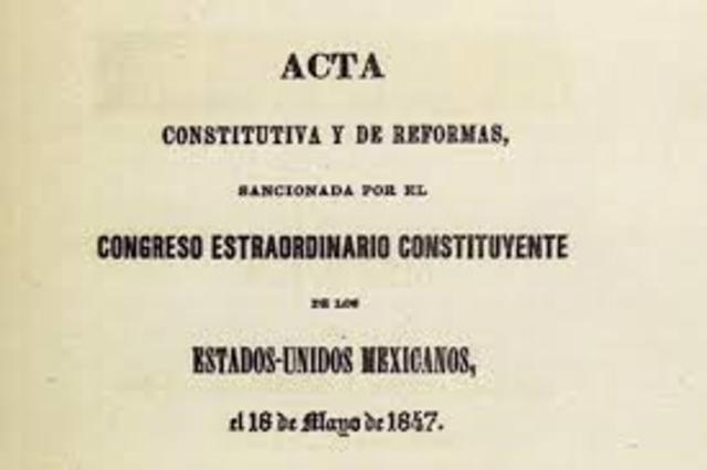 Acta Constitutiva y de Reformas