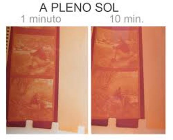 Se desarrolló el papel sensible.