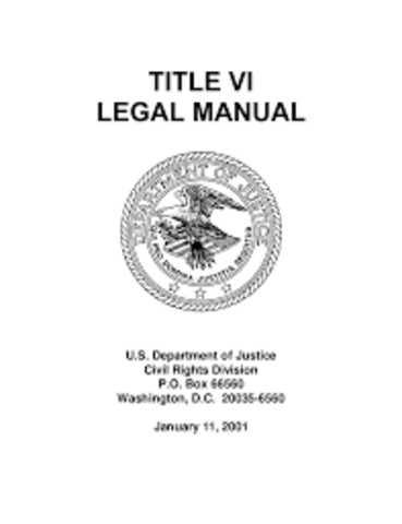 Title IX Legal Manual