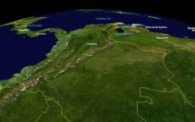 Colombia como terriorio.