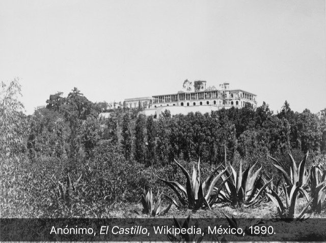 Construcción del Castillo de Chapultepec