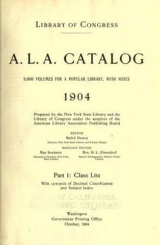 Reglas de catalogación