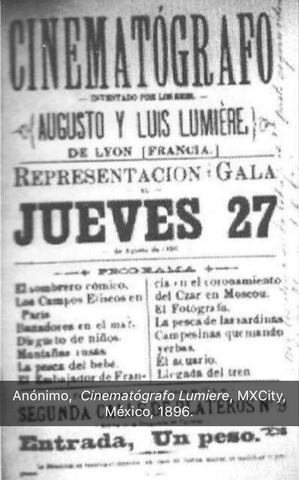 Llega el cine a México