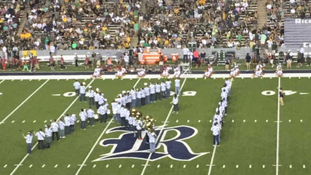 Rice University Band Marches Into a IX