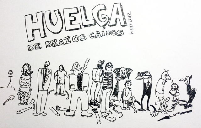 Huelga Brazos Caídos