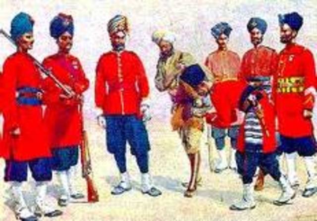 Sepoy rebellion