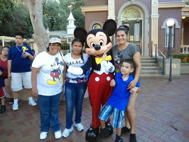 Fui a Disneyland por primera vez
