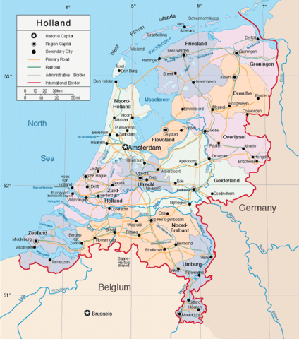 Holland is liberated by the Allies