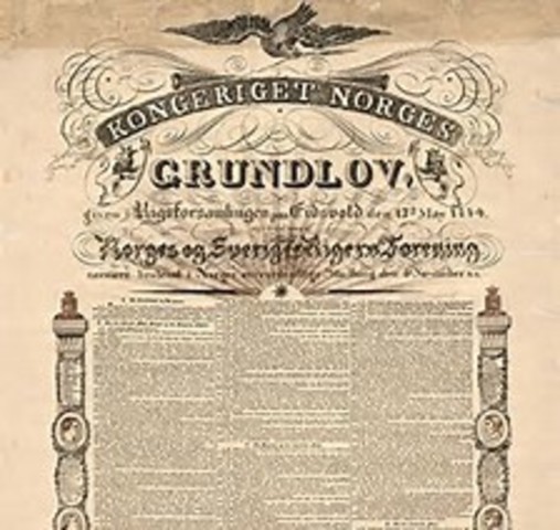 Norges grunnlov ble undertegnet