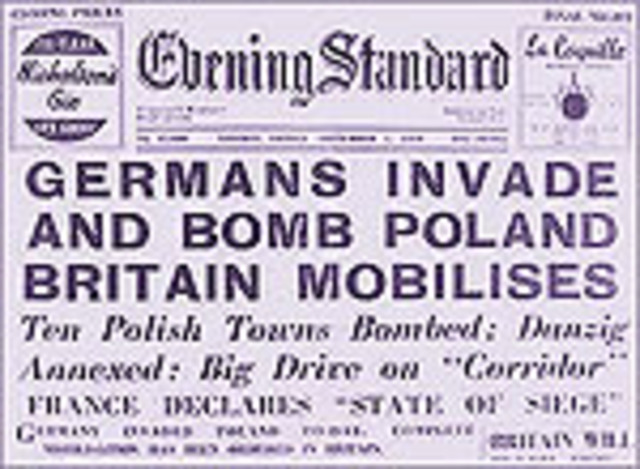 GERMANY INVADES POLAND