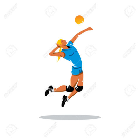 I practice volleyball, my favorite sport