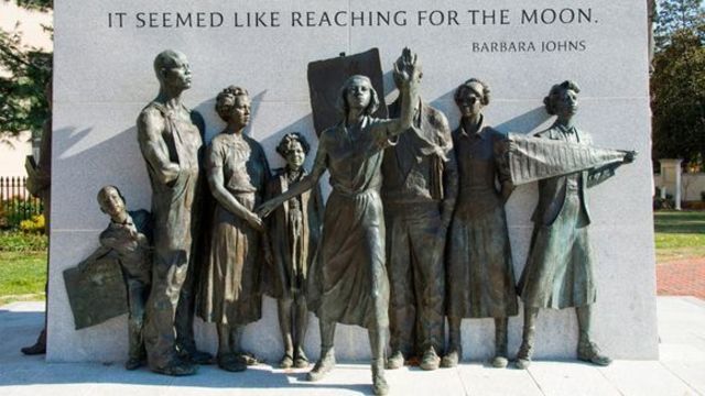 Figure 11. "Students Protest Poor Conditions", photo credit to State of Virginia (Mitchell, 2017).