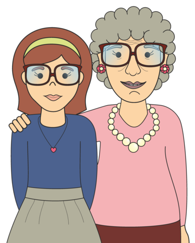 I'm going to visit my grandmother next month