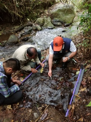 Primera jornada de campo- reconocimiento del área de estudio