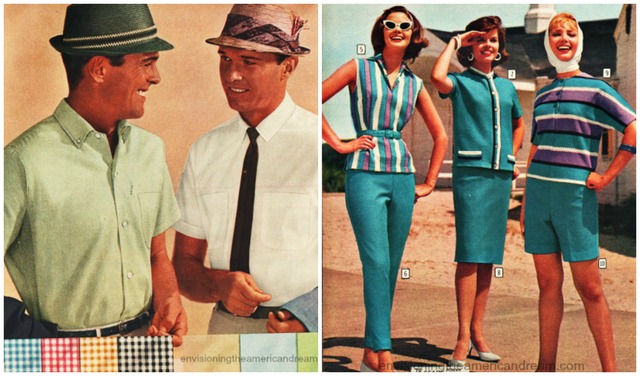 What men and women wore in 1960